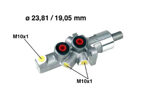 Pompa Hamulcowa Mercedes W124 Om601-603 Metelli