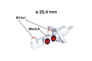 Pompa Hamulcowa Metelli Bpys4340z B C 71534