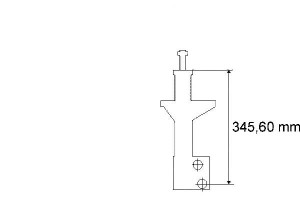 Amortyzator Vw Passat 1.6-2.8 02.88-05.97 Sachs