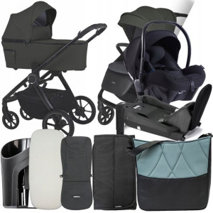 Wózek 4w1 Espiro Yoga 04, Pixel Pro Baza Iq Isofix