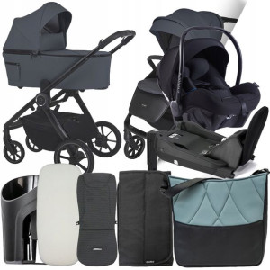 Wózek 4w1 Espiro Yoga 07, Pixel Pro Baza Iq Isofix