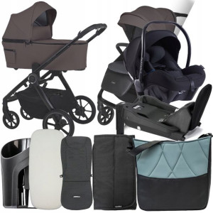 Wózek 4w1 Espiro Yoga 08, Pixel Pro Baza Iq Isofix