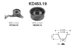 Zestaw Paska Rozrządu Opel Astra G 1.7d 02.00-01.0