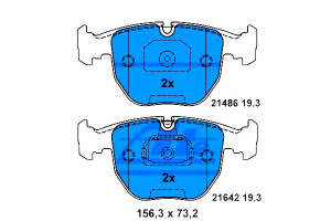 Klocki Hamulcowe Bmw Przód E39 11 95- Ate