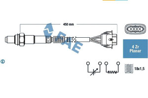 Sonda Lambda Opel Astra G Astra H Astra H Gtc Cors