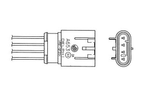 Sonda Lambda Fiat 1,2 1,4 500 Bravo Ii Linea Giuli