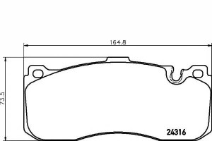 Klocki Hamulcowe Bmw Przód E87 E90 Wersja M Pakiet