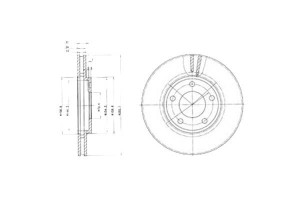 Tarcze Hamulcowe 2szt Chrysler Voyager Ii Voyager