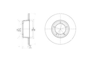 Tarcze Hamulcowe 2szt Land Rover 110/127 88/109 90