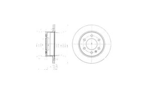 Tarcze Hamulcowe 2szt Mercedes Sprinter 3 5-t (906