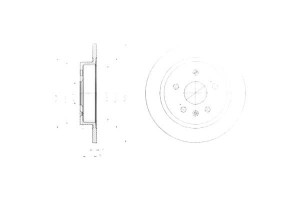 Tarcze Hamulcowe 2szt Opel Insignia A Insignia A C