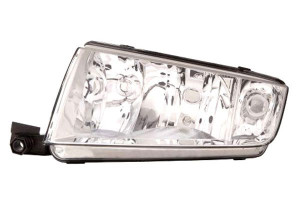 Reflektor Skoda Fabia 99-08 Le Chromowany Depo