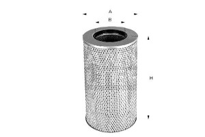 Filtr Powietrza Volvo Mann-filter