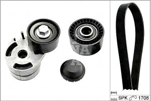 Zestaw Paska Wielorowk. Citroen 1,6hdi Ford 1,4tdc