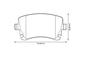 Klocki Hamulcowe Ceramiczne Vw Multivan V Multivan