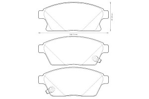 Klocki Hamulcowe Ceramiczne Buick Encore Cadillac