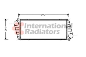 Intercooler Mercedes Sprinter Van Wezel