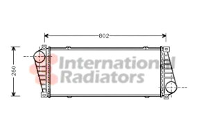 Intercooler Mercedes Sprinter Van Wezel
