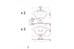 Klocki Hamulcowe Audi A4 04- Z Czuj. Zimmermann