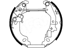Komplet Szczęk Z Cylinderkami Fiat Punto Cifam