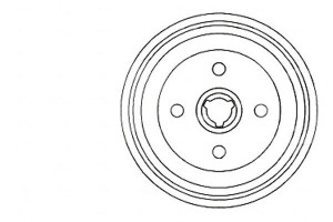 Bębny Hamulcowe Audi 80 86-91 A.b.s.