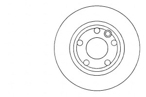 Tarcze Hamulcowe 2szt Vw T4 90-96 Koła 15 A.b.s.