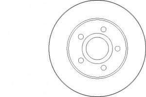 Tarcze Hamulcowe 2szt Jeep Grand Cherokee 99-05 A.