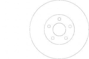 Tarcze Hamulcowe 2szt Chrysler Pt Cruiser 00-10 Pr