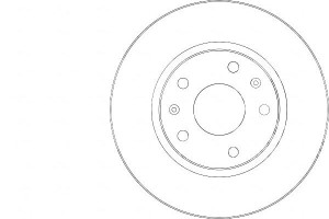 Tarcze Hamulcowe 2szt Landrover Freelander 00-07 A