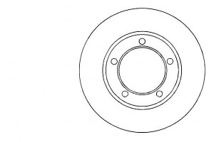 Tarcze Hamulcowe 2szt Landrover Discovery 89-04 We