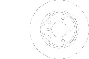 Tarcze Hamulcowe 2szt Bmw 3 E46 98-05 A.b.s.