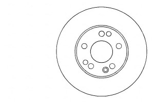 Tarcze Hamulcowe 2szt Mercedes W124 93-97 280e-400