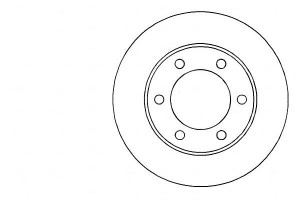 Tarcze Hamulcowe 2szt Toyota Land Cruiser 96-02 We