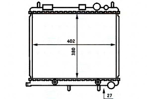 Chłodnica Silnika Behr Hella 1330c1 1331tt 060028n