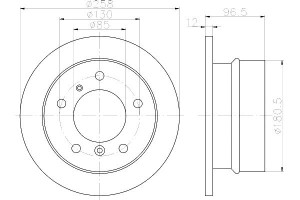 Tarcze Hamulcowe Mintex 2d0615601 C 9014230412 901