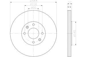 Tarcze Hamulcowe Mintex 4249k4 4246t9 4246v3 42499