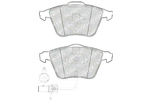 Klocki Hamulcowe Audi A4 A6 A6 Allroad A8 Seat Exe
