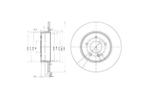 Tarcze Hamulcowe 2szt Mercedes E T-model (s210) E