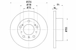 Tarcze Hamulcowe 2szt. Multicar M25 Alfa Romeo Ar