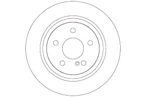 Tarcze Hamulcowe 2szt. Mercedes Sl (r230) 3.7 03.0