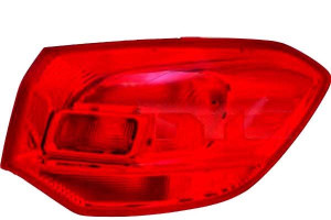 Lampa (część Zewnętrzna Kolor Kierunkowskazu Czerw