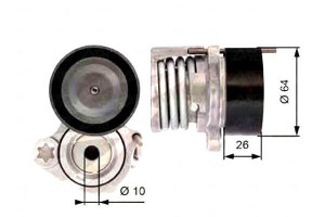 Napinacz Paska Wielorowkowego Bmw 1 (e87) 3 (e90)