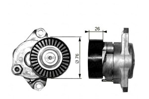 Napinacz Paska Wielorowkowego Mercedes C (cl203) C