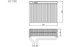 Parownik Klimatyzacji Peugeot 206 206+ 1.1-2.0d 09
