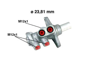 Pompa Hamulcowa Metelli 1218799 1218798 1430784 13