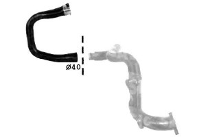 Przewód Intercoolera Opel Corsa D 1,3cdti Sasic