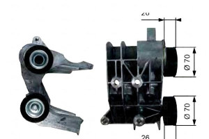 Napinacz Paska Wielorowkowego Ford Fiesta V Ka Str