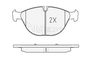 Klocki Hamulcowe Bmw Przód E70 E71 X5 X6 07-08 Mey