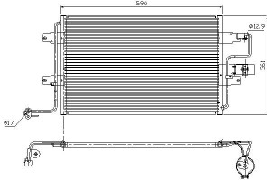 Skraplacz Klimatyzacji Audi A3 Tt Seat Leon Toledo