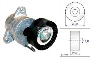 Napinacz Paska Klinowego Wiel. Opel Insignia 2,0cd